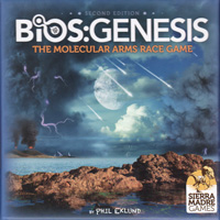 Cover of Bios: Genesis - meteors and storms over a primordial landscape