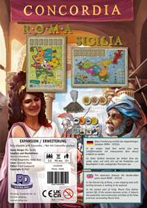 Cover of Concordia: Roma/Sicilia expansion pack