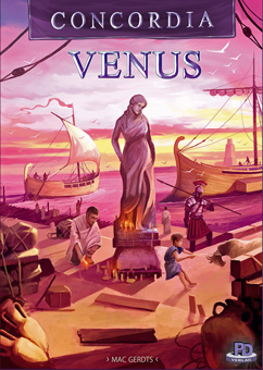 Cover of Concordia Venus: a Roman quayside with a shrine to the goddess in the centre