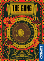 The brightly coloured patterns on teh cover of The Gang