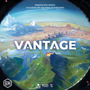 The cover of Vantage: a view across the planet from a porthole