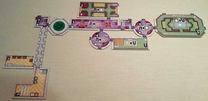 My bizarrely-shaped castle at the end of Castles