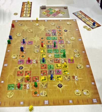 Citrus in play - the patchwork of orchards takes shape