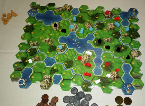 Clans of Caledonia in progress