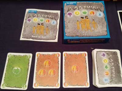 Dodekka on display at the UK Games Expo