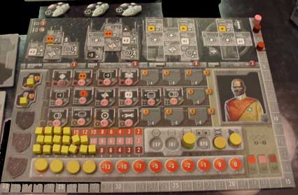 My empire board during Eclipse