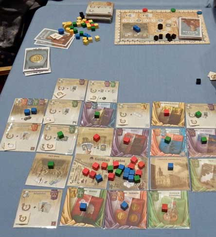 The Guilds of London prototype at the 2015 UK Games Expo