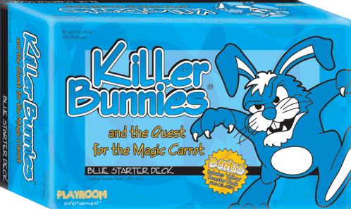 Picture of blue box of Killer Bunnies...