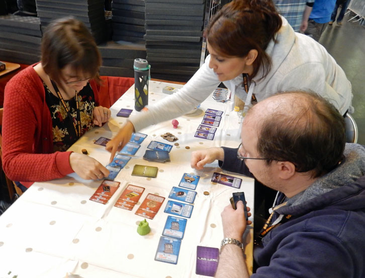 Photo of Lab Wars being demonstrated