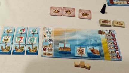 My ships and warehouse in Nauticus