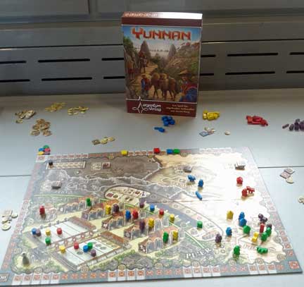 Yunnan box and components on display