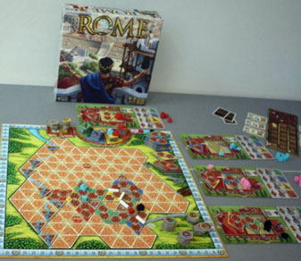 Sunglasses on: ROME: City of Marble on display