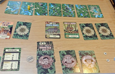 A demonstration of The Lost Expedition at the UK Games Expo