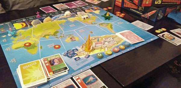 Playing Thunderbirds at Swiggers - with Lady P in Thunderbird 3!