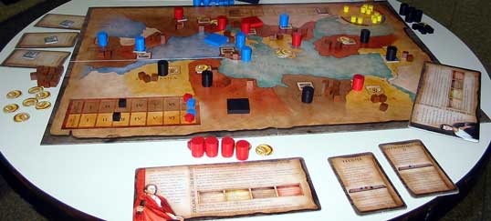 Das Ende des Triumvirats in play