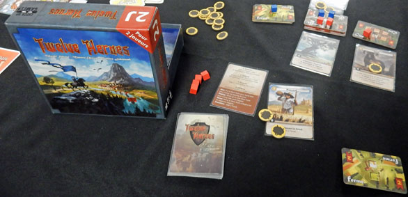 Catch Up's Twelve Heroes on display at the UK Games Expo