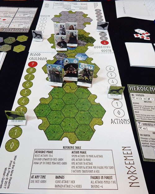 Playing War of the 9 Realms